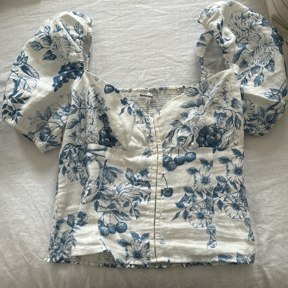 Reformation blouse -size 10